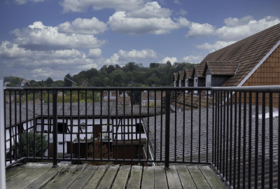 Balkon in Südseite